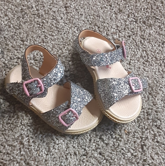 Other - Dazzling Sparkle Bercenstock style Sandals